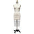 Female Professional Dress Form with Collapsible Shoulders, close up photo of the female professional dress form with collapsible shoulders, sewing mannequin, seamstress mannequin, half body female professional dress form