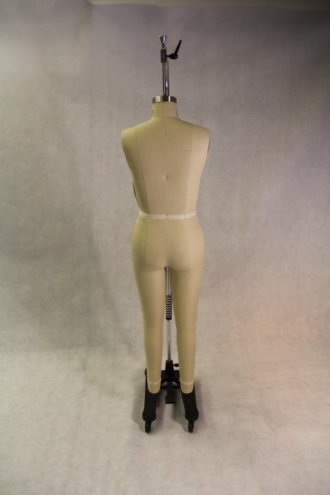 Female Full Body Professional Dress Form With Collapsible Shoulders