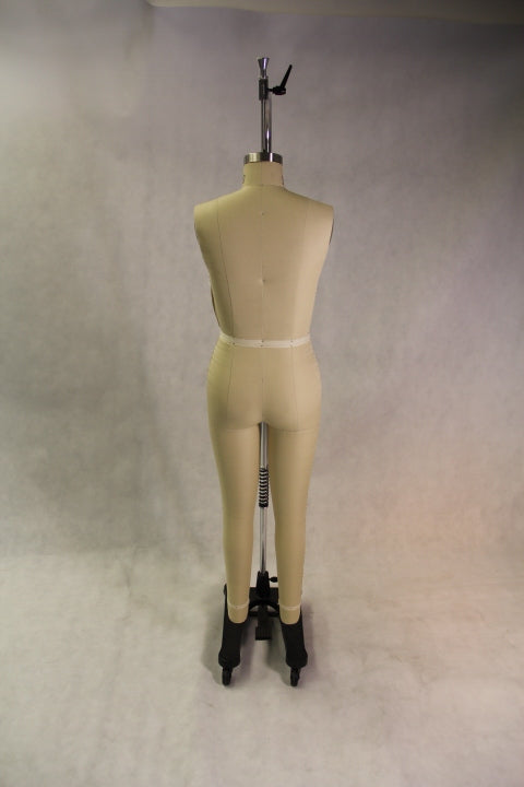 Female Full Body Professional Dress Form With Collapsible Shoulders