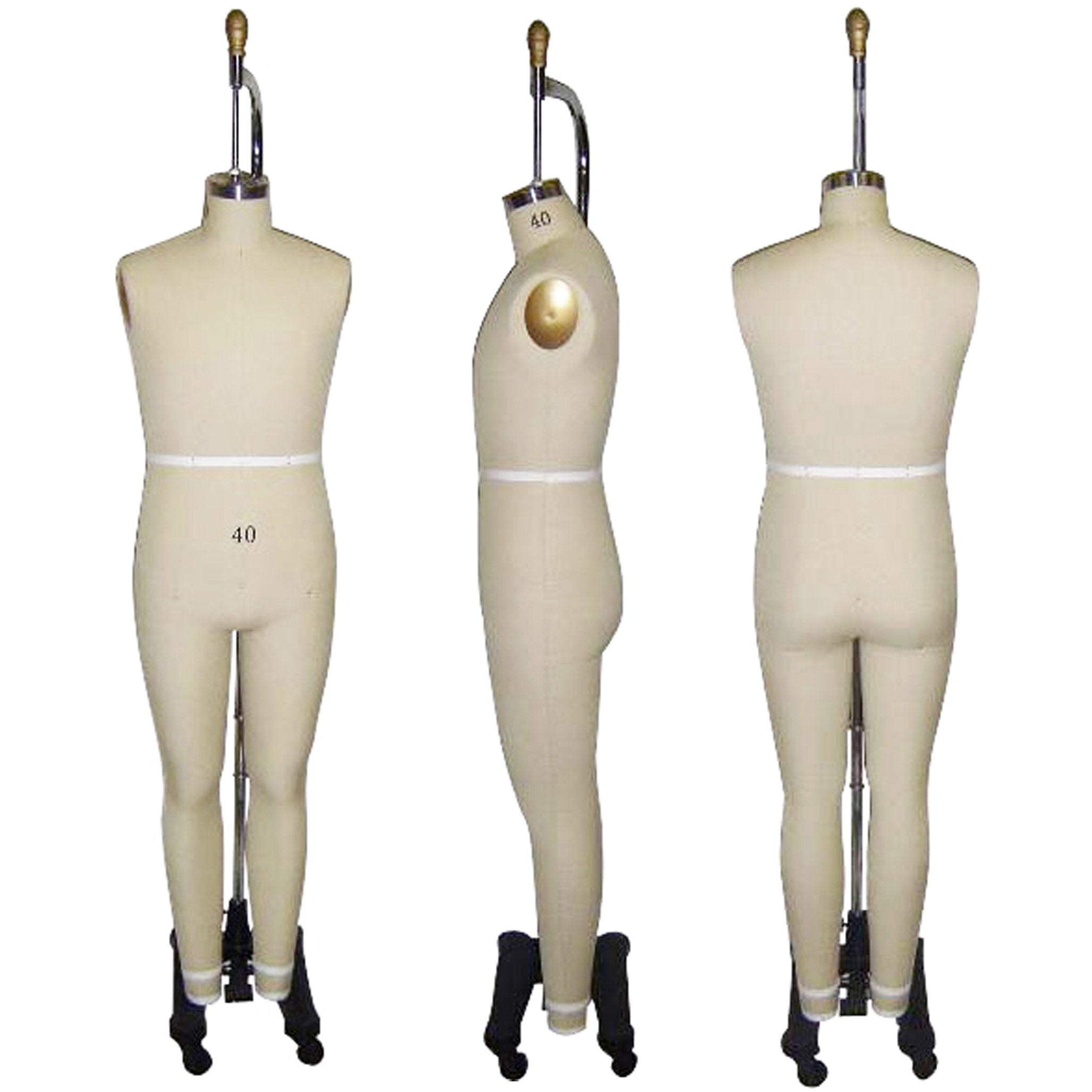 Male Full Body Professional Dress Form & Sewing Mannequin - Dress Forms USA